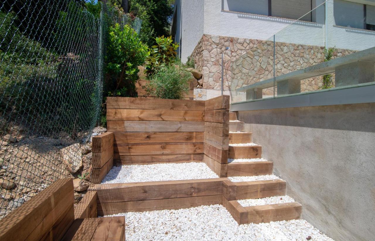Apartmán La Vie En Rouge Sa Riera Duplex, Private Parking Begur Exteriér fotografie