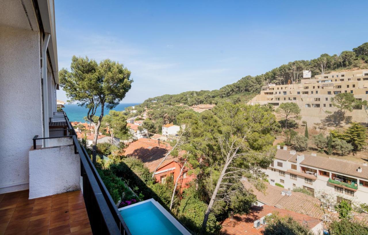 Apartmán La Vie En Rouge Sa Riera Duplex, Private Parking Begur Exteriér fotografie